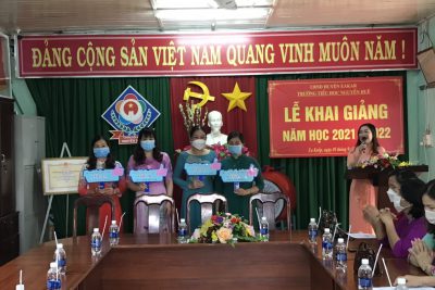 Trường tiểu học Nguyễn Huệ tổ chức lễ khai giảng trực tuyến năm học 2021 – 2022